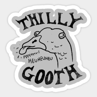Thilly Gooth Sticker